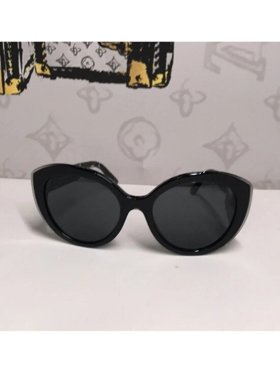 New Prada SPR 01Y 09V-5S0 Women’s Sunglasses – Black Marble main image 12
